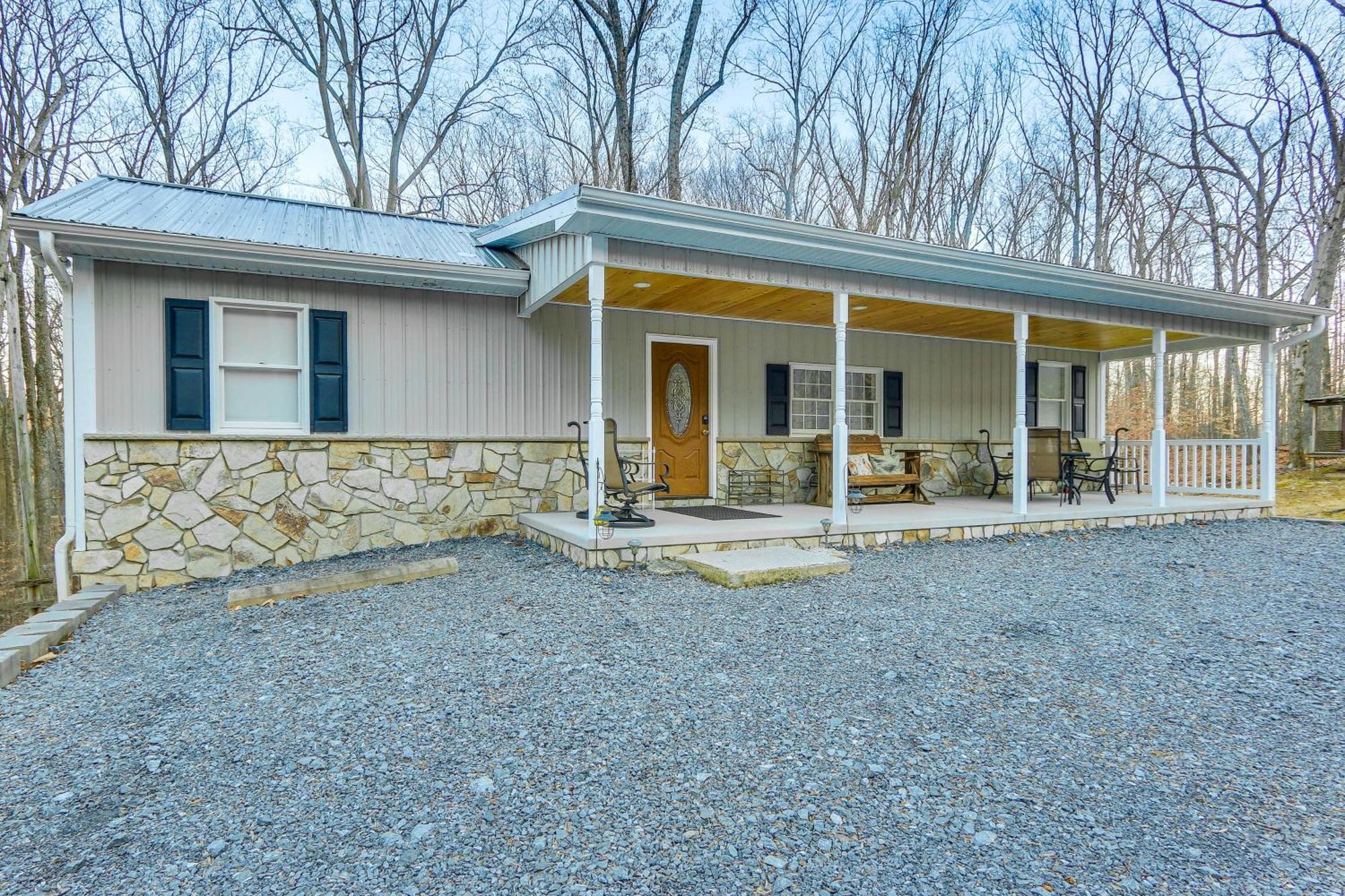 Peaceful And Secluded Knoxville Retreat With Deck Luaran gambar